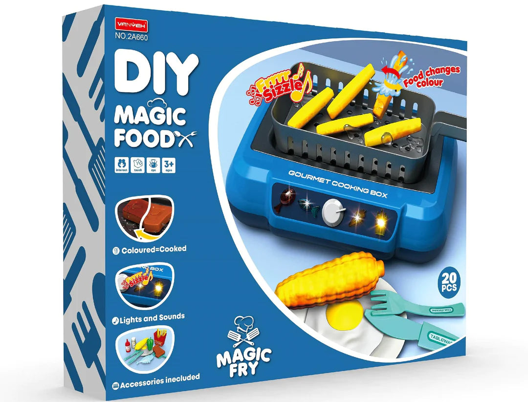 Pretend Play Gourmet Cooking Box for Kids
